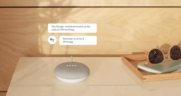 Produktbild Google Home Mini (Google Assistant, IFTTT)