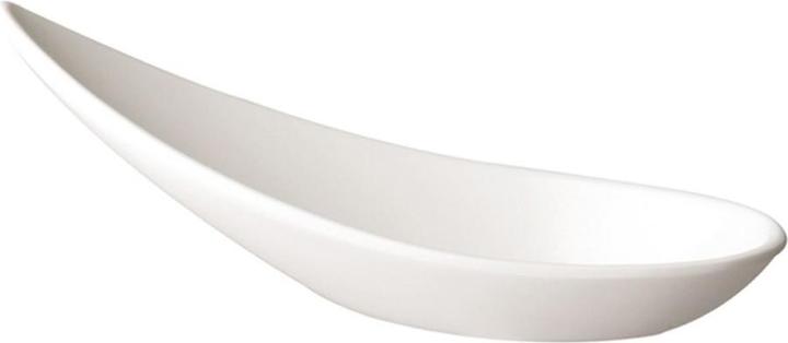 Actual product image APS Dip / finger food spoon MingHing, approx. 10.8 x 4.5 cm white