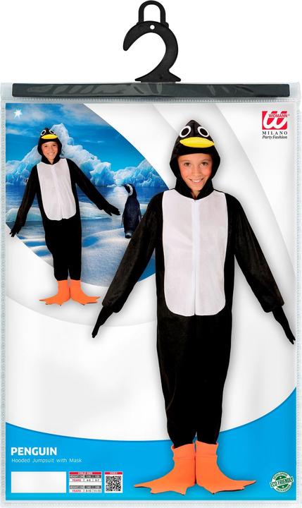 Actual product image Widmann Pitschi penguin costume for children (8, 9, 10)