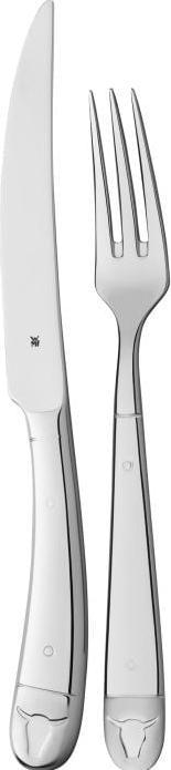 Produktbild WMF 1289436046 SET 12 STEAK BULLSHEAD (12 Stück, Besteck Set)