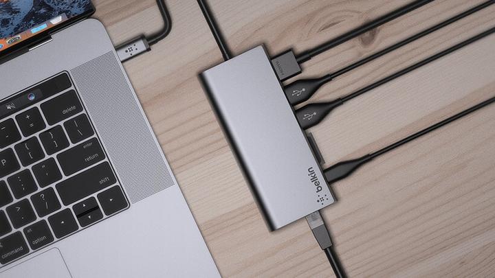 Produktbild Belkin Multimedia (USB-C, USB-A, 1 Ports)