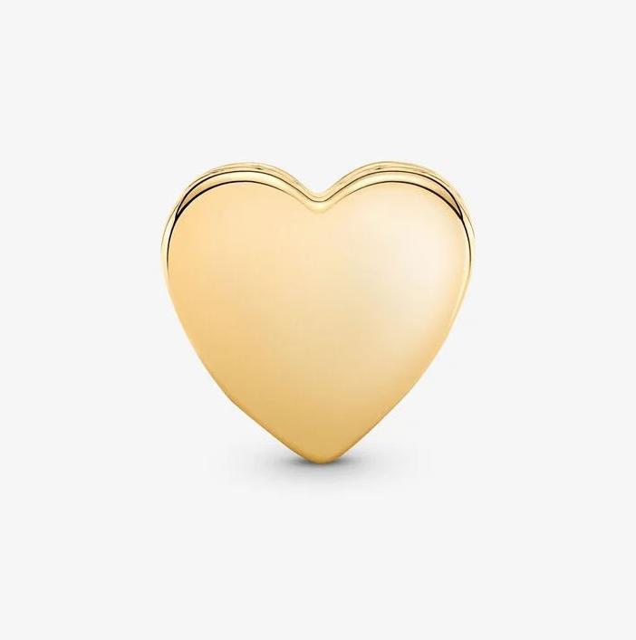 Image du produit Pandora Charm coeur (Plaqué or, Métal)