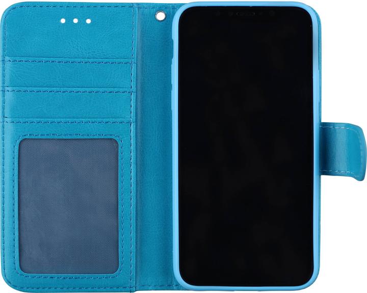 Actual product image PhoneLook Coque Premium Flip Turquoise (Apple iPhone X)