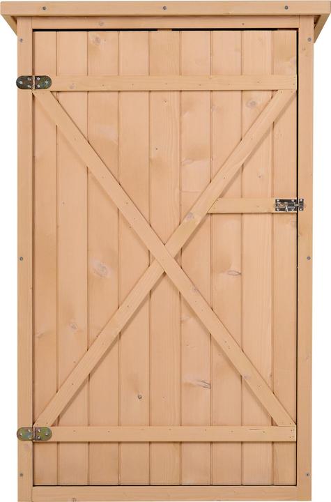 Actual product image Outsunny Tool shed with shelves
