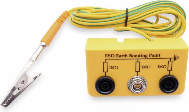 Produktbild Quadrios ESD-Erdungsbox 3.00 m Buchse, Druckknopf 10 mm