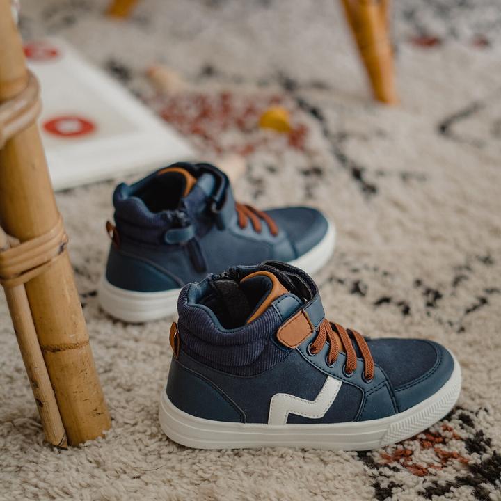 Produktbild La Redoute Collections Hohe Sneakers mit Reissverschluss (34)