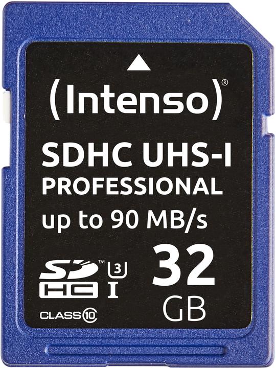 Image du produit Intenso Carte SDHC (32 Go, SDHC, U1, UHS-I)