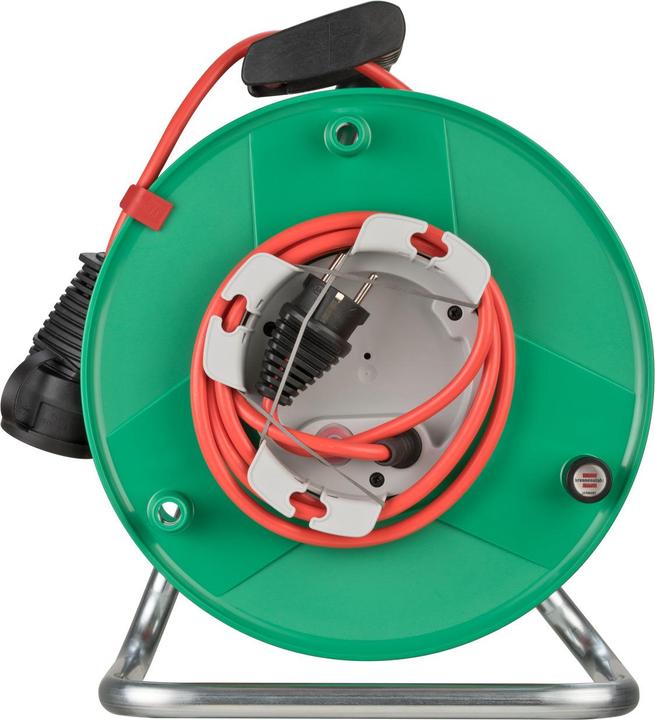 Actual product image Brennenstuhl 1098560001 Extension Cable 38 m 1 AC Outputs Outdoor Green (38 m, 4.50 mm²)