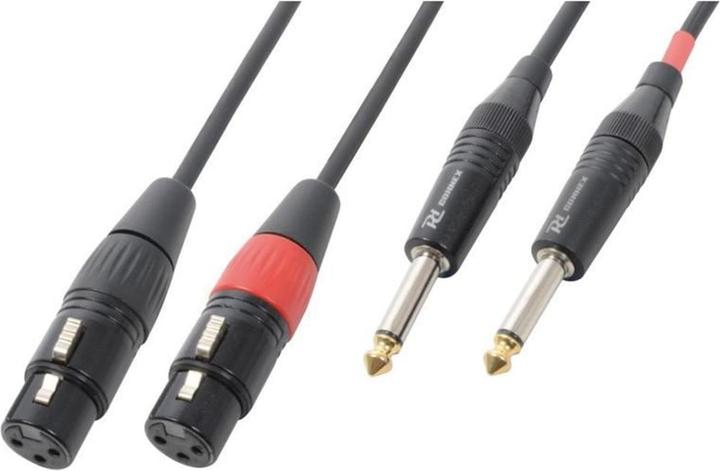 Produktbild PD Connex CX62-1 XLR 3 Pole, female - Klinke 6,3mm, male 1.5 m (1.50 m, XLR)