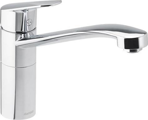 Productafbeelding Damixa Clover Green Køkkenarmatur med lav tud. Keramisk kartusche med Anti-skoldnining, Kold Start o