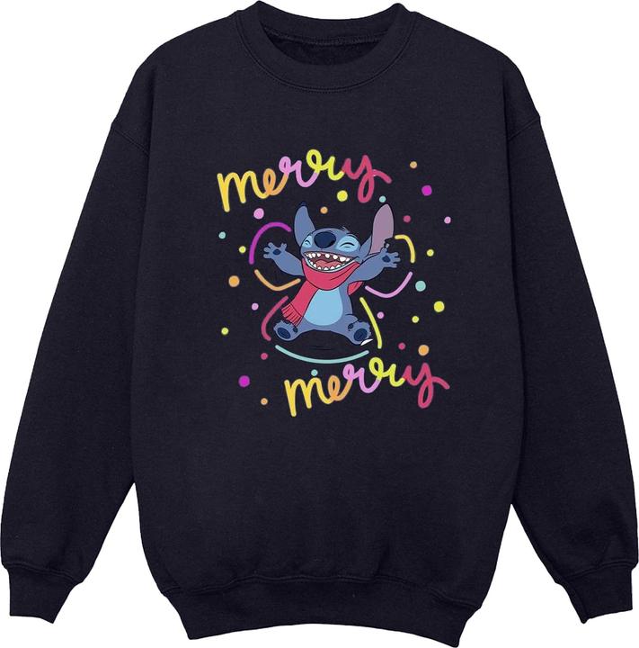 Image du produit Disney - Sweat LILO & STITCH MERRY RAINBOW - Femme (L)