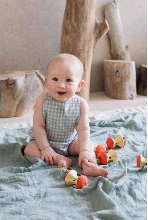 Actual product image Oli and Carol Teething Ring Pepa the Apple