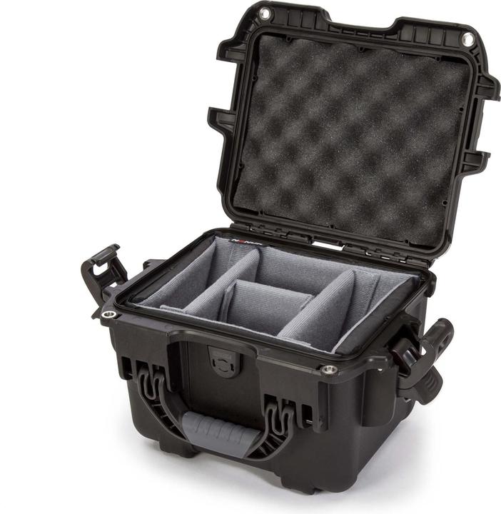 Image du produit Nanuk Mallette plastique 908 - avec séparateur Noir (Sac à bandoulière pour appareil photo, 8.80 l)
