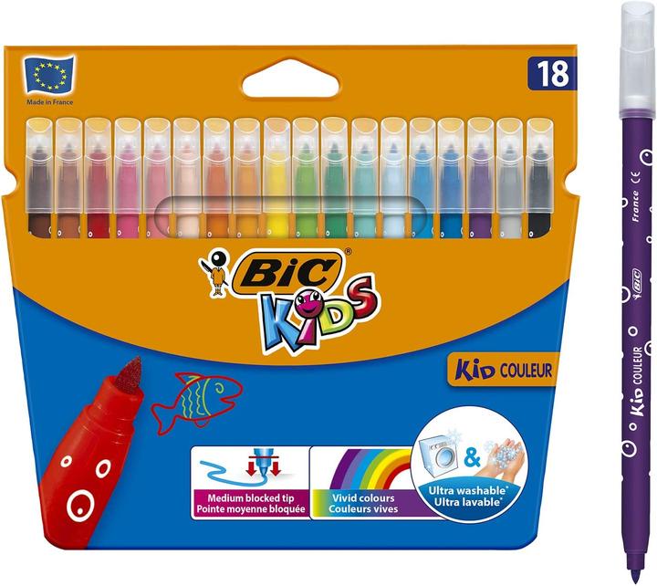 Bic Kids Kid Couleur (Assortiment, 18 x)