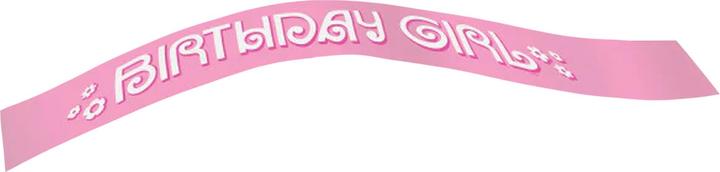 Produktbild Unique Schärpe Satin Geburtstag