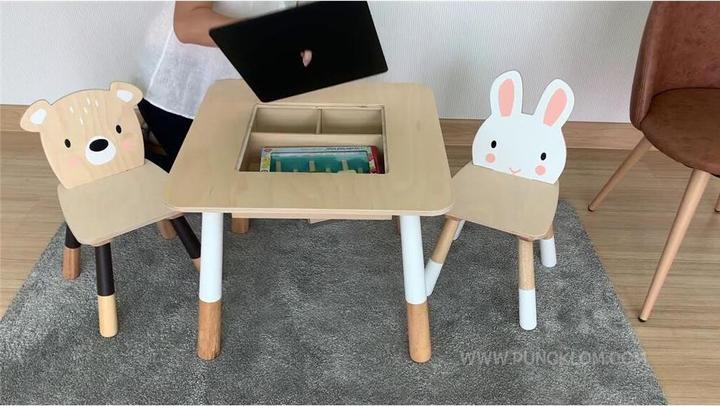 Immagine prodotto Tender Leaf Toys Coniglio e orso (Dinette per bambini)