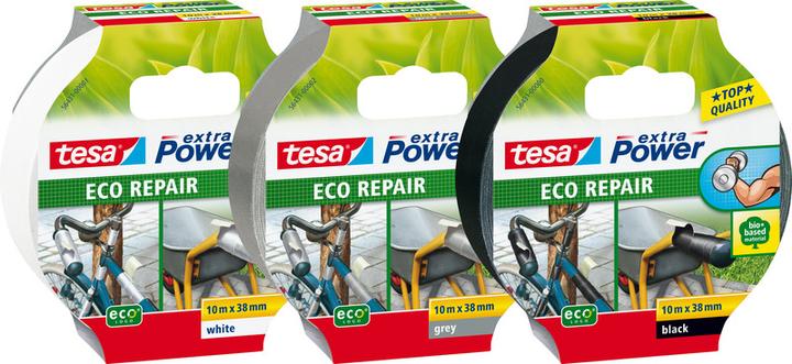 Actual product image tesa EXTRA POWER ecoLogo fabric tape (38 mm)