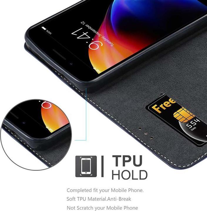 Actual product image Cadorabo Book X Wallet Cover (Apple iPhone 7 Plus, Apple iPhone 7s Plus)