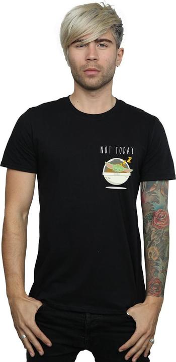 Image du produit Star Wars - T-shirt THE MANDALORIAN NOT TODAY FAUX POCKET - Homme (4XL)