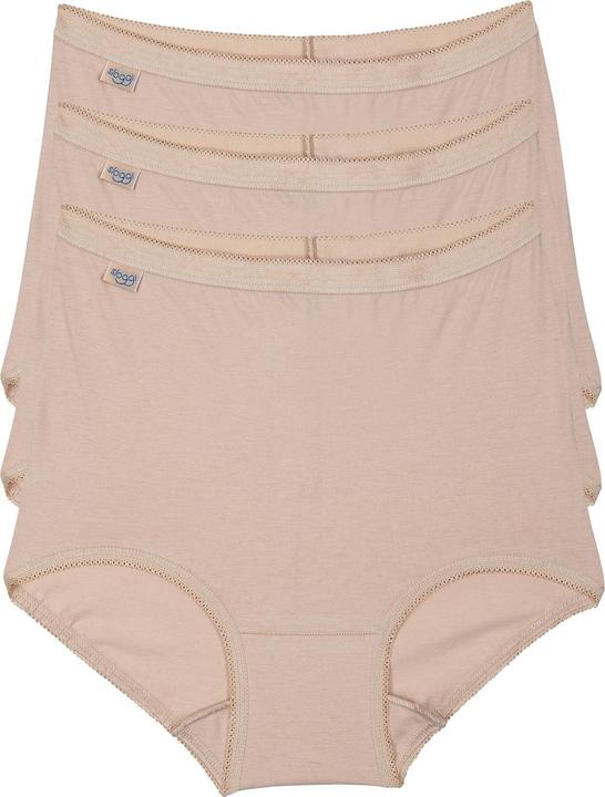 Actual product image Sloggi Ladies Basic+ Maxi Briefs natural soft | 3 pieces (44, pack of 3)
