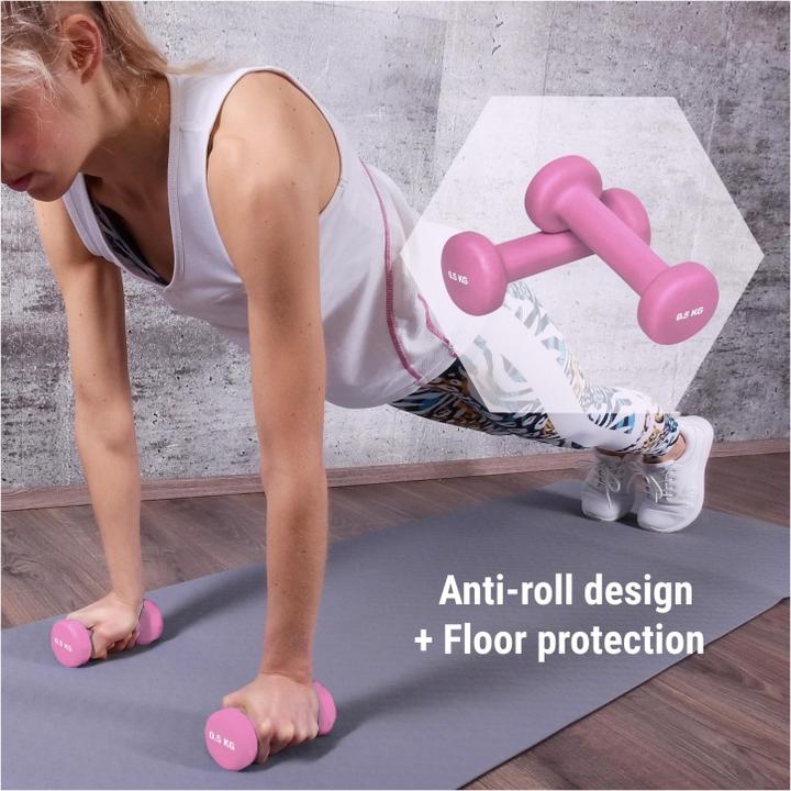 Actual product image Gorilla Sports Gym dumbbells (2 x 0.5 kg)
