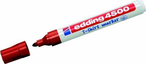 Actual product image Edding Textile Marker 4500 (Brown, 2 mm, 1 x)