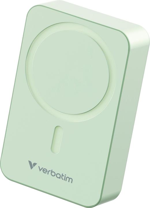 Image du produit Verbatim Charge 'n' Go Essentials Power Bank Magnetic Wireless 20000mAh Green (20000 mAh, 50 W, 50 Wh)