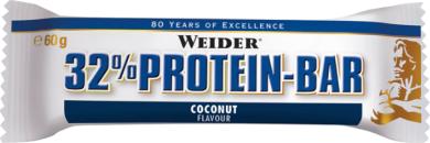 Actual product image Weider 32% Protein Bar (Coconut, 720 g)
