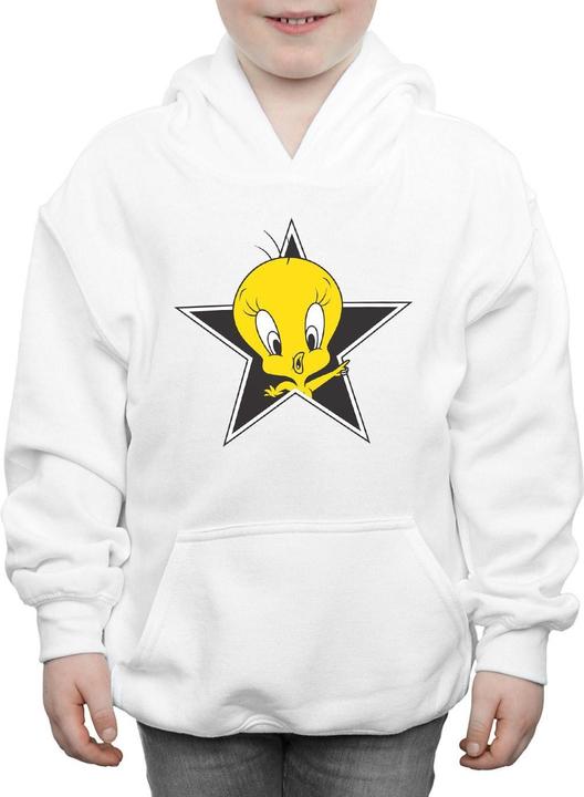 Actual product image Looney Tunes Boys Tweety Pie Star Hoodie (116)