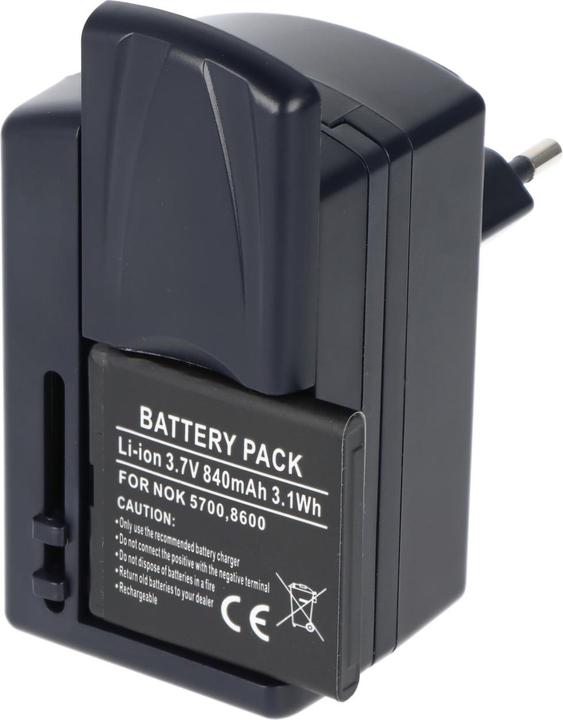 Immagine prodotto AccuCell Universal Ladegerät für viele Handy Akku (Batteria + Caricabatterie)