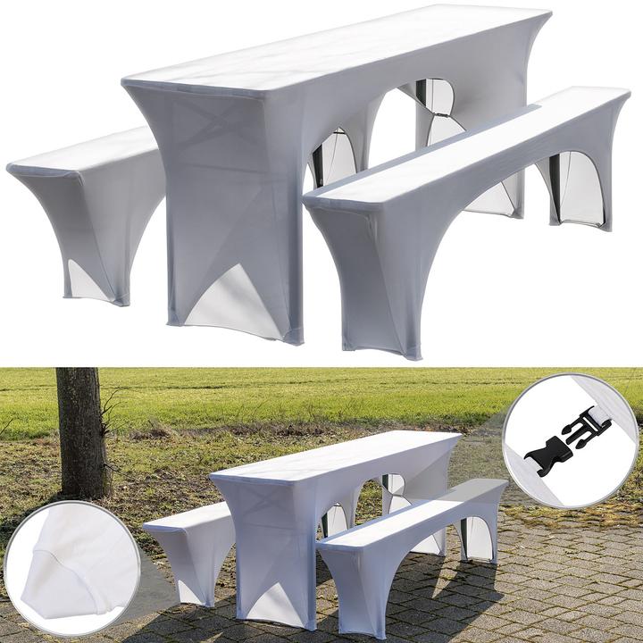 Actual product image Infactory Covers for beer table set, 3-piece