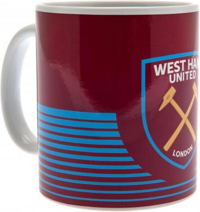 Actual product image West Ham United FC Mug With Coat Of Arms Print (312 ml, 1 x)