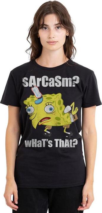 Produktbild Spongebob Squarepants Sarcasm Meme TShirt (M)