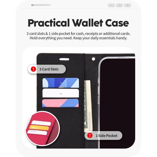 Produktbild Goospery Canvas Diary Series (Apple iPhone 16)