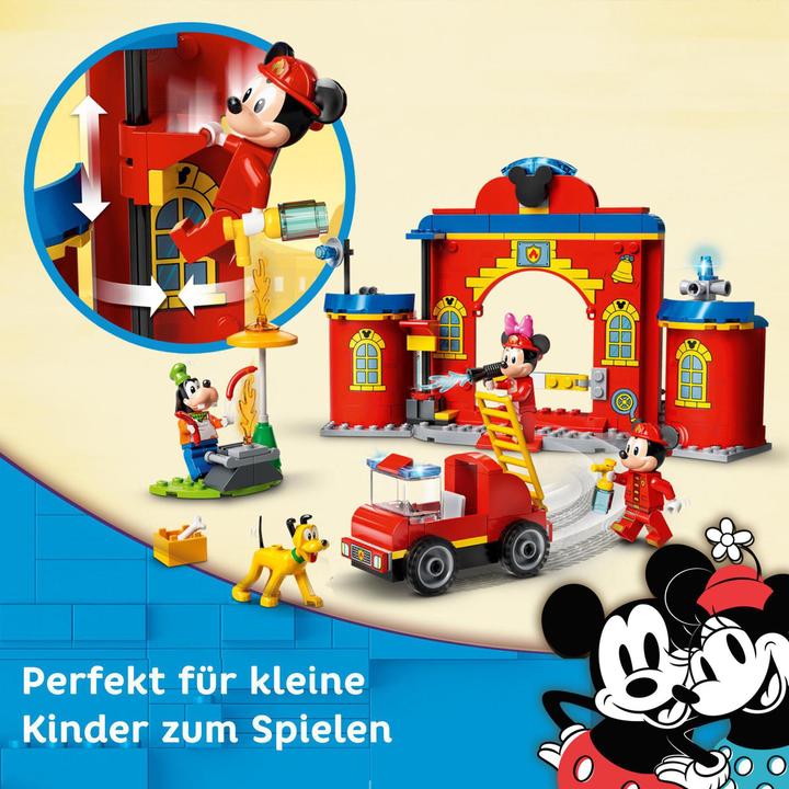 Immagine prodotto LEGO La stazione dei pompieri e il camion dei pompieri di Topolino (10776, LEGO Disney)