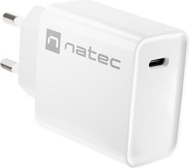 Immagine prodotto Genesis Natec ładowarka Sieciowa Ribera USB-C 20w Power Delivery Biała Nuc-2059 (20 W)
