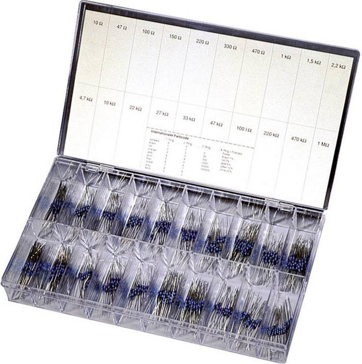 Tru Components Praktiker assortment layer resistors