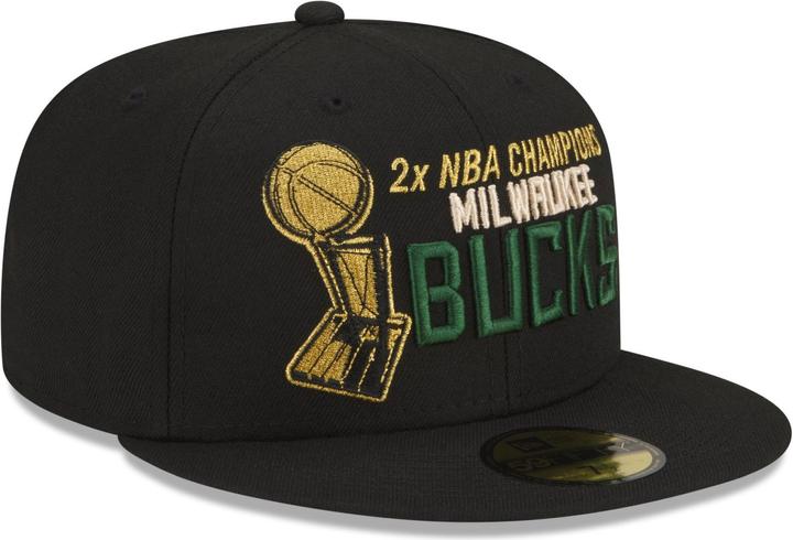 Produktbild New Era 59Fifty Cap - NBA CHAMPIONS Milwaukee Bucks - 7 1/2 (7 1/2)