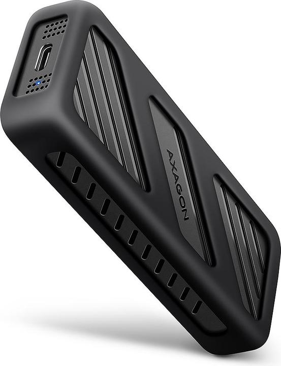 Axagon EEM2-20G NVMe SSD enclosure, USB-C 3.2, 20 Gbps, 2230 - 2280 - black (M.2 2230, M.2 2260, M.2 2280, M.2 2242)