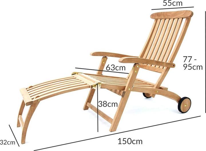Actual product image Villeroy & Boch Deckchair (150 cm)