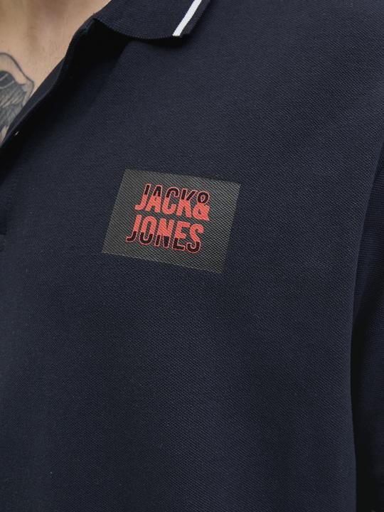 Actual product image Jack & Jones Plus Size Gedruckt Poloshirt Poloshirt (7XL)
