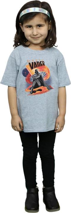 Image du produit Star Wars - T-shirt DARTH VADER SWIRLING FURY - Fille (140, 146)