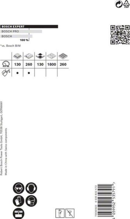 Immagine prodotto Bosch Professional Zubehör Sega a tazza EXPERT Tough Material, 68 x 60 mm (68 mm)