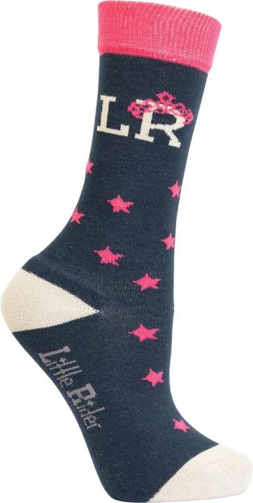 Actual product image Hy Equestrian Sasha Socks Girls (3Pack) (pack of 3, 152)