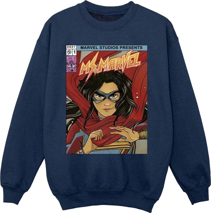 Actual product image Girls Ms Comic Poster Sweatshirt (104)