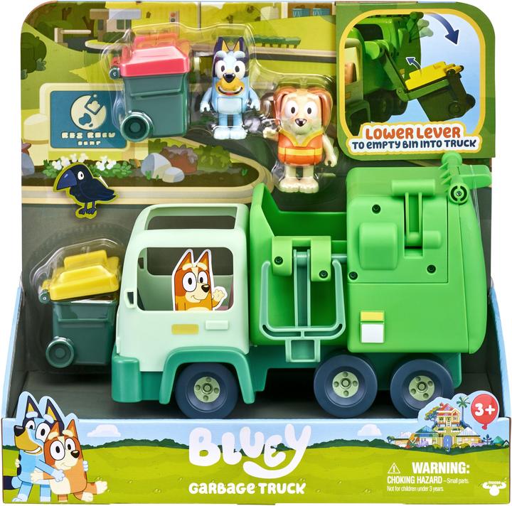 Actual product image Bluey Blueys Garbage Truck - (90123)