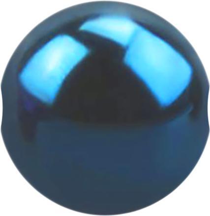 Produktbild Star Piercing Ball Closure Kugel dunkelblau (ohne Messing, Chirurgenstahl 316L)