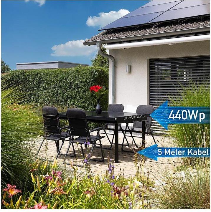 Image du produit Blackglas Table solaire ECOnova 440 W (440 W)