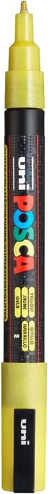 Image du produit Posca Marqueur PC-3M pointe ogive (Jaune pailleté, 1.30 mm, 1 x)