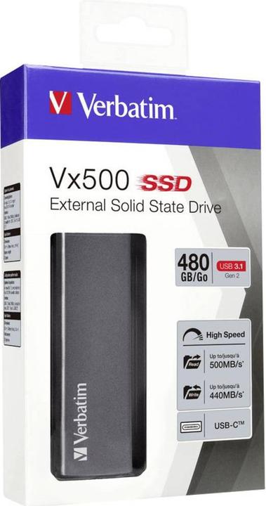 Actual product image Verbatim Vx500 (480 GB)
